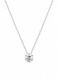 COLAR MOISSANITE 1 QUILATE EM PRATA 925
