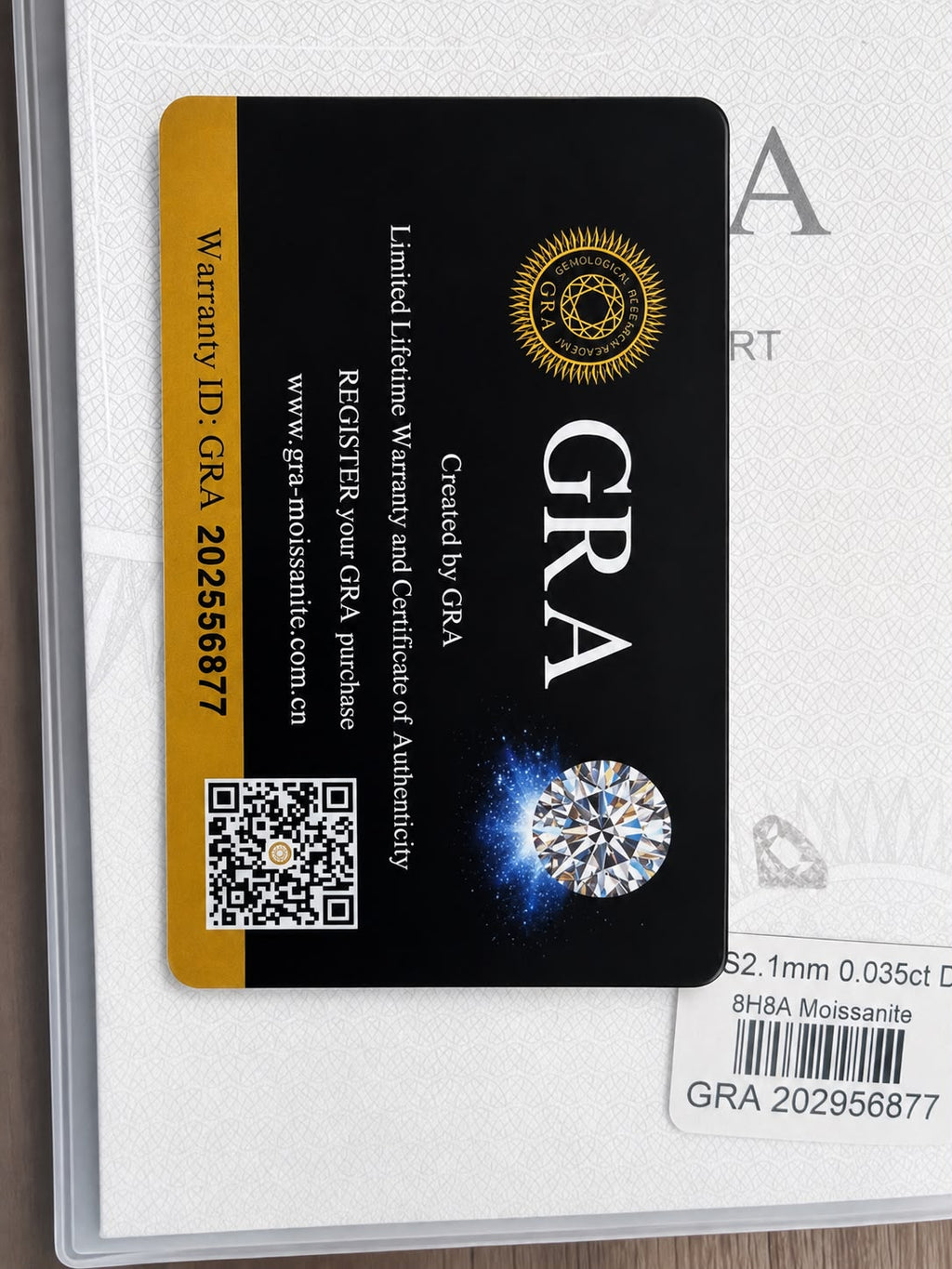 COLAR CORAÇÃO MOISSANITE 2.1MM PRATA 925