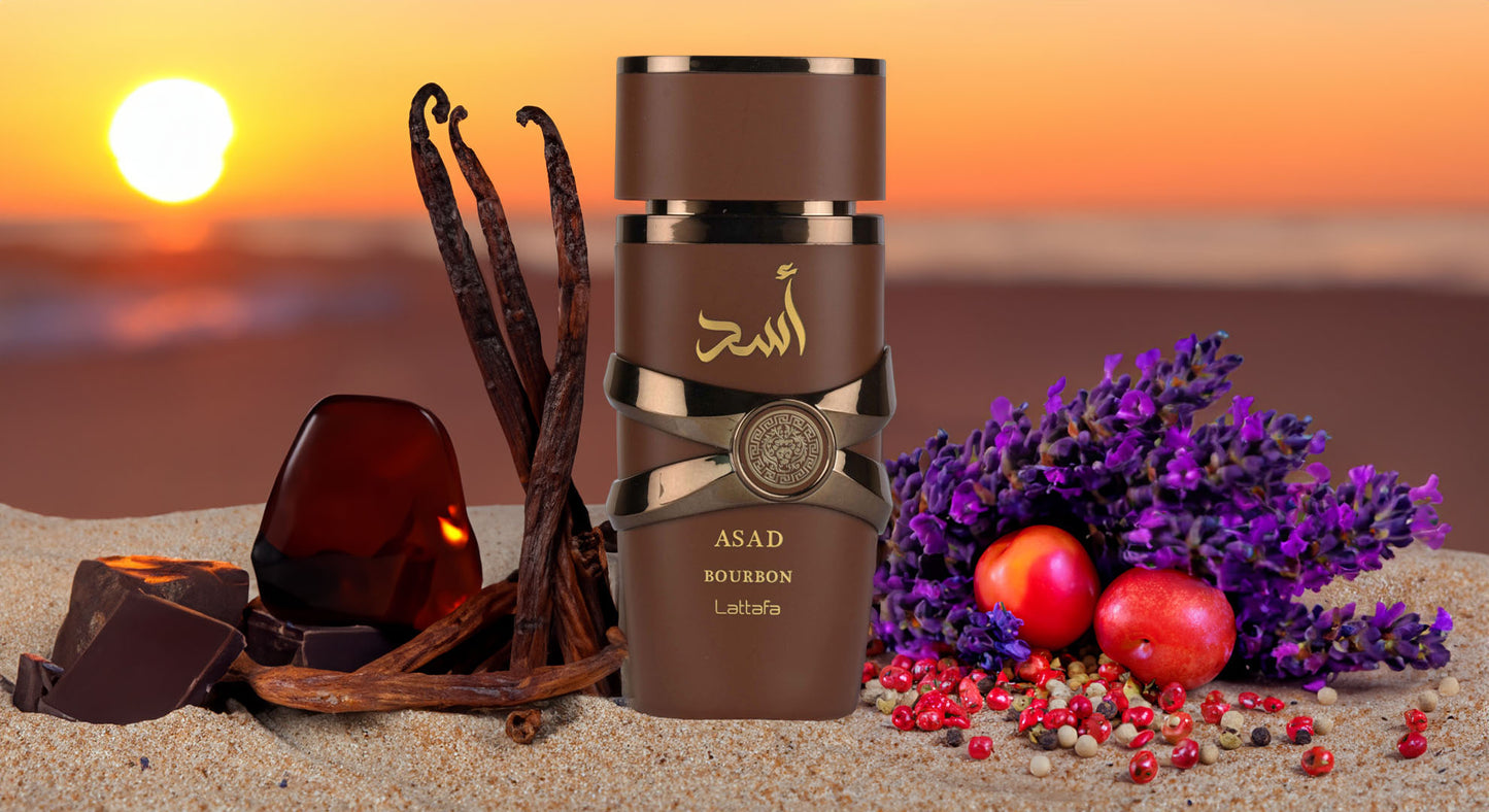 Asad Bourbon Lattafa Perfumes Masculino 100ml