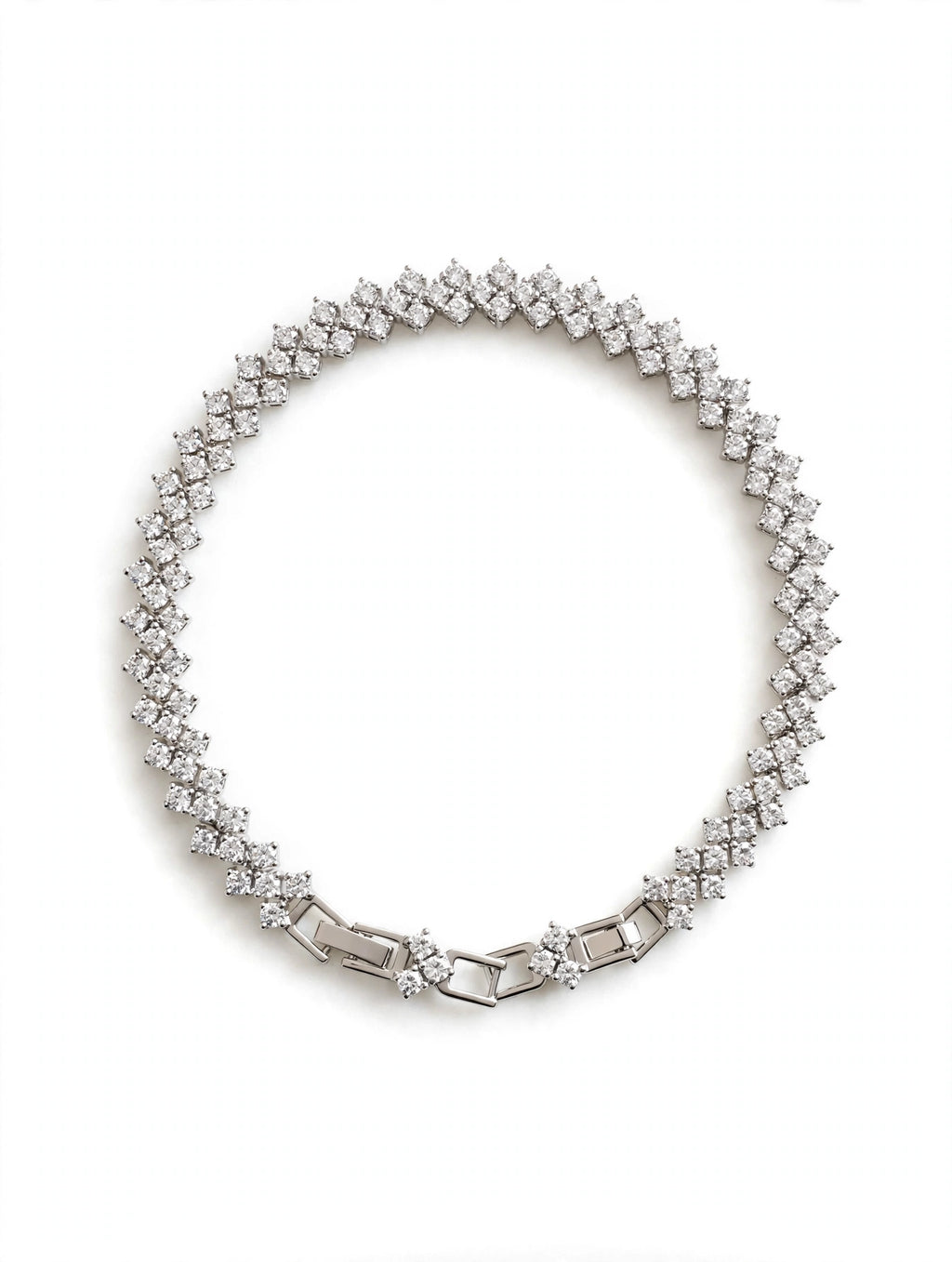 PULSEIRA RIVIEIRA ZIG ZAG SEMIJOIA