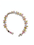 PULSEIRA FLOR COLORS SEMIJOIA