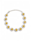 Pulseira Margarida Semijoia Prateada Premium