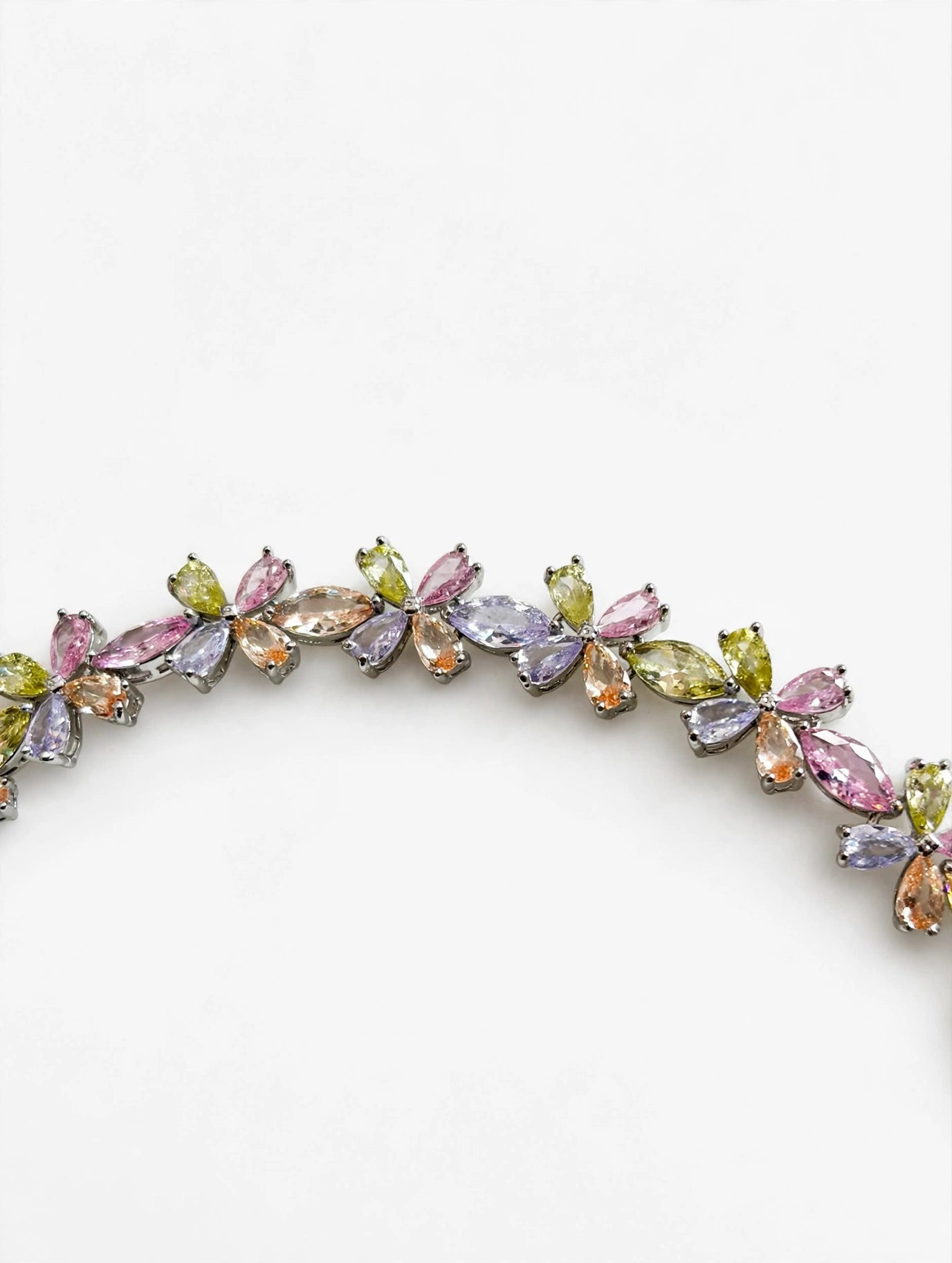 PULSEIRA FLOR COLORS SEMIJOIA