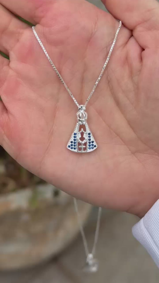 COLAR NOSSA SENHORA APARECIDA 45CM