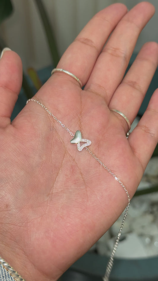 PULSEIRA/ARGOLA BORBOLETA
