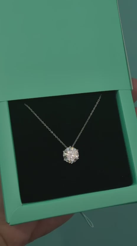 COLAR MOISSANITE 5 QUILATES 45CM