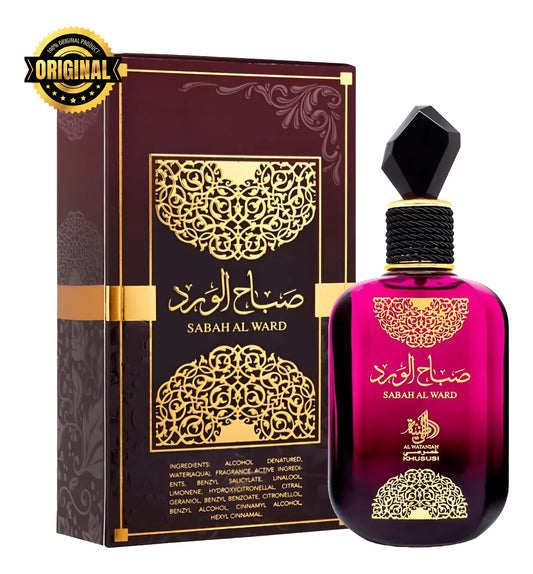 Perfume Al Wataniah Sabah Al Ward Edp 100ml Original Envio Imediato E Rápido