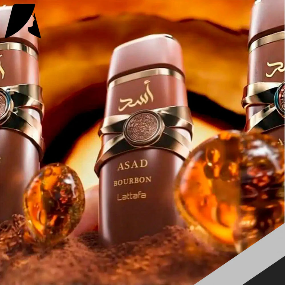 Asad Bourbon Lattafa Perfumes Masculino 100ml
