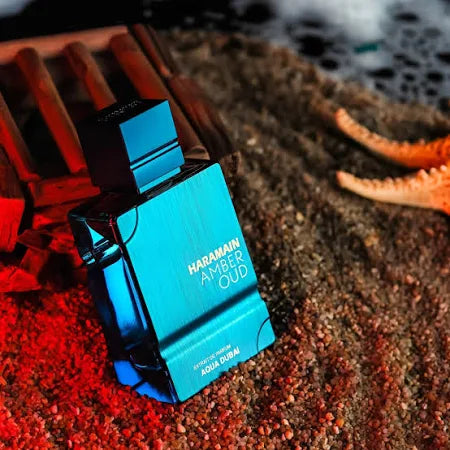 Perfume Amber Oud Aqua Dubai Al Haramain 100ml Extrait De Parfum Original