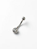 PIERCING PONTO DE LUZ P/ UMBIGO COLORS EM AÇO INOXIDAVEL