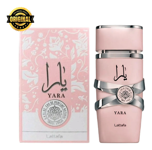 Perfume Árabe Lattafa Yara Rosa Femino Eau De Parfum 100ml -ORIGINAL